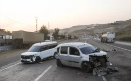 Cizre’de Zincirleme Trafik Kazası: 2 Yaralı