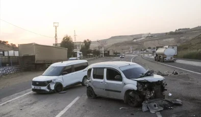 Cizre’de Zincirleme Trafik Kazası: 2 Yaralı