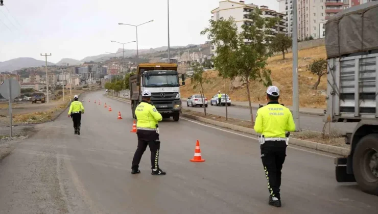 Şırnak’ta 9 Ayda 203 Trafik Kazası, 13 Bin 921 Sürücüye Ceza Kesildi